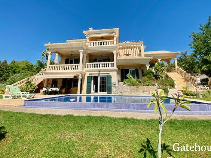 Coastal View 6 Bed Villa For Sale In Almancil Algarve
