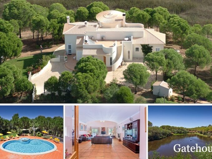 Detached 5 Bed Villa With 9.4 Hectares In Portimao Algarve
