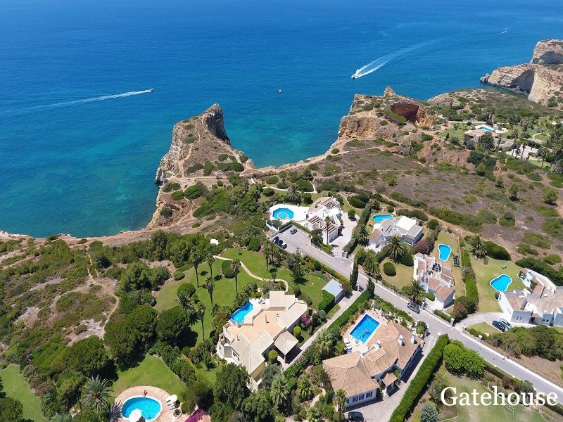 Luxury Clifftop Villa For Sale In Carvoeiro Algarve