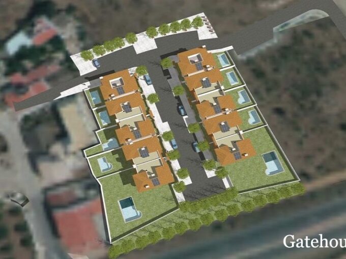 Plot With Project approval For 10 Townhouses In Luz Algarve
