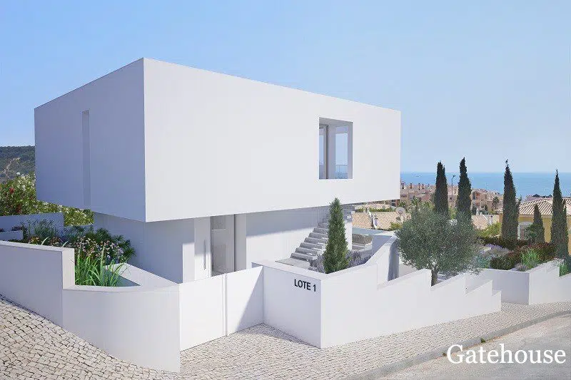 Praia da Luz West Algarve Modern Contemporary Villa To Be Built 1
