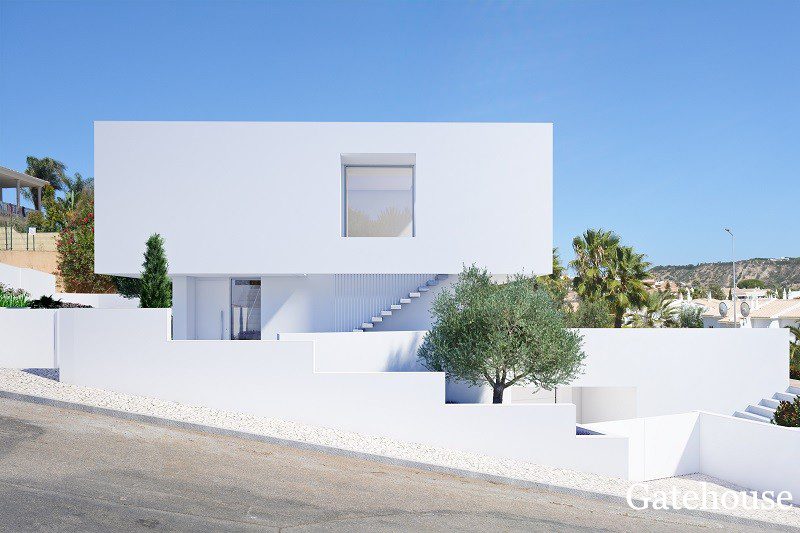 Praia da Luz West Algarve Modern Contemporary Villa To Be Built 3