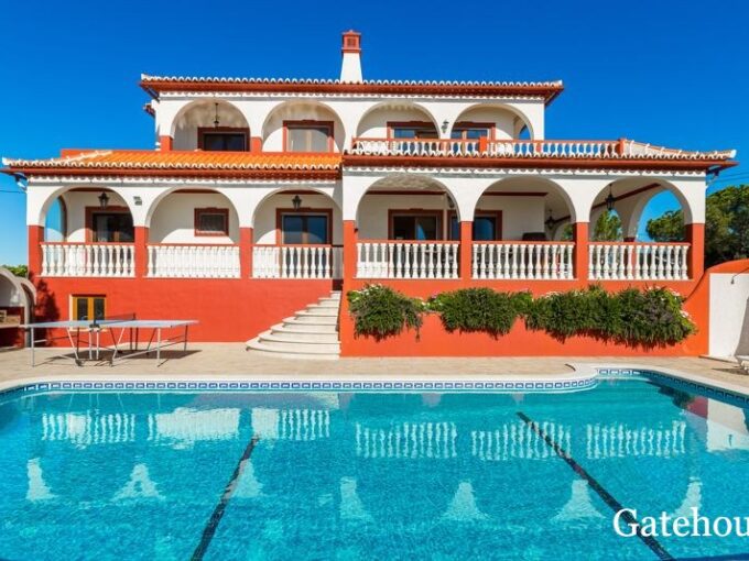 Sea View 5 Bed Villa For Sale In Carvoeiro Algarve