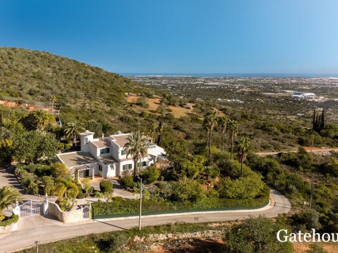 Sea View 5 Bed Villa For Sale In Goldra Loule Algarve