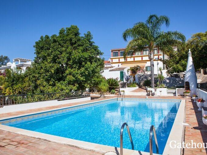 Sea View 5 Bed Villa With Guest House In Sao Bras de Alportel