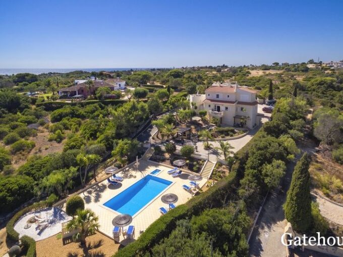 Sea View Villa For Sale In Carvoeiro Algarve