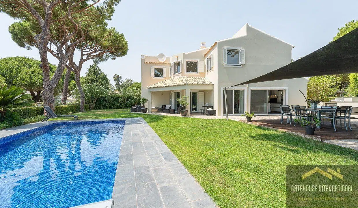 Pinhal Golf Course In Vilamoura Front Line Villa For Sale76