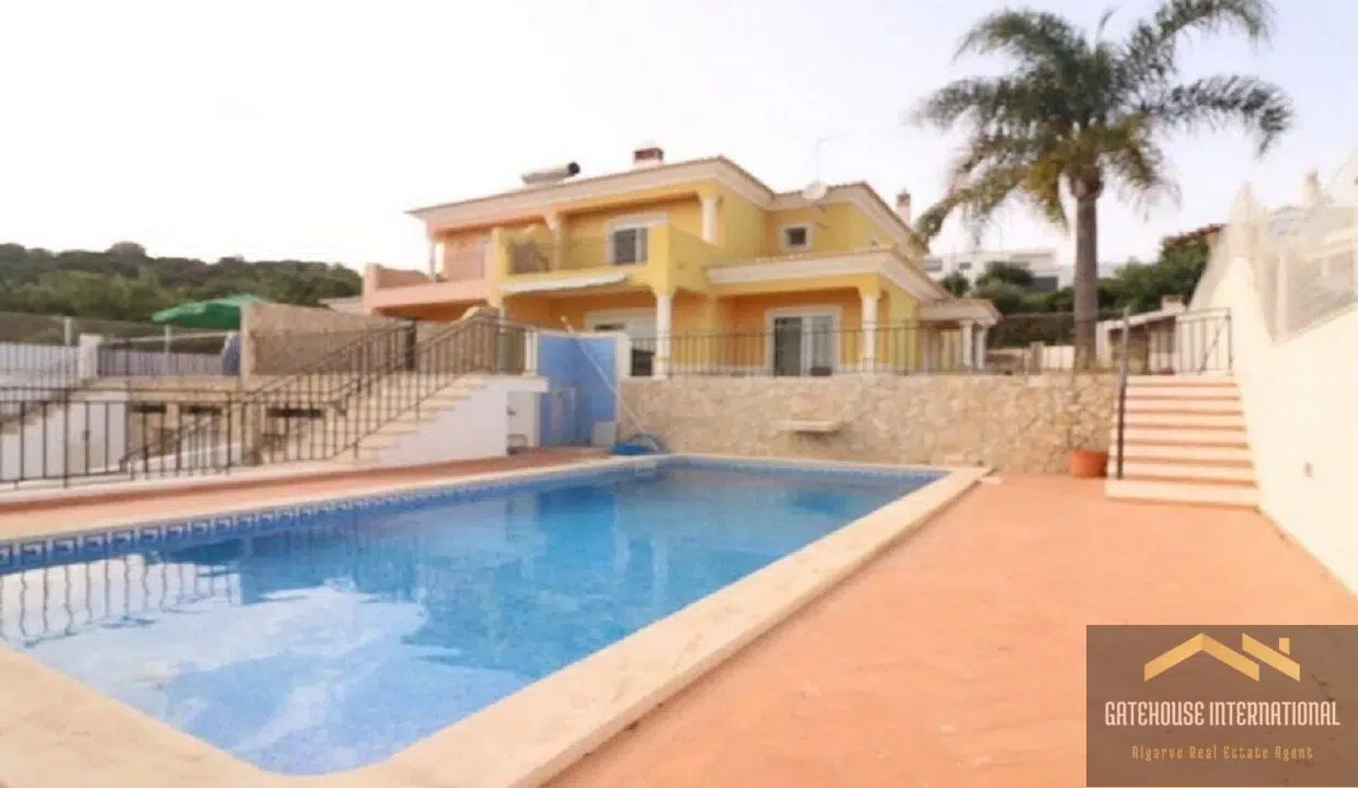 Sao Bras de Alportel Algarve 4 Bedroom Villa With Pool