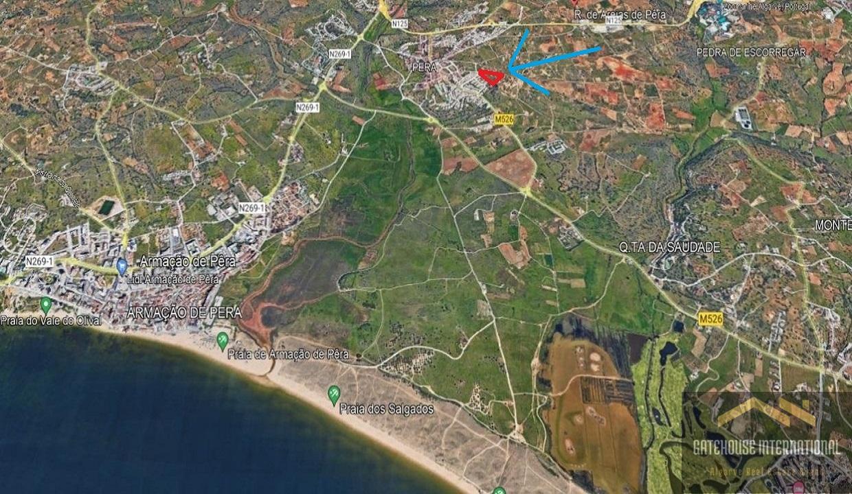 1.4 Hectares Algarve Building Land For Development In Pera