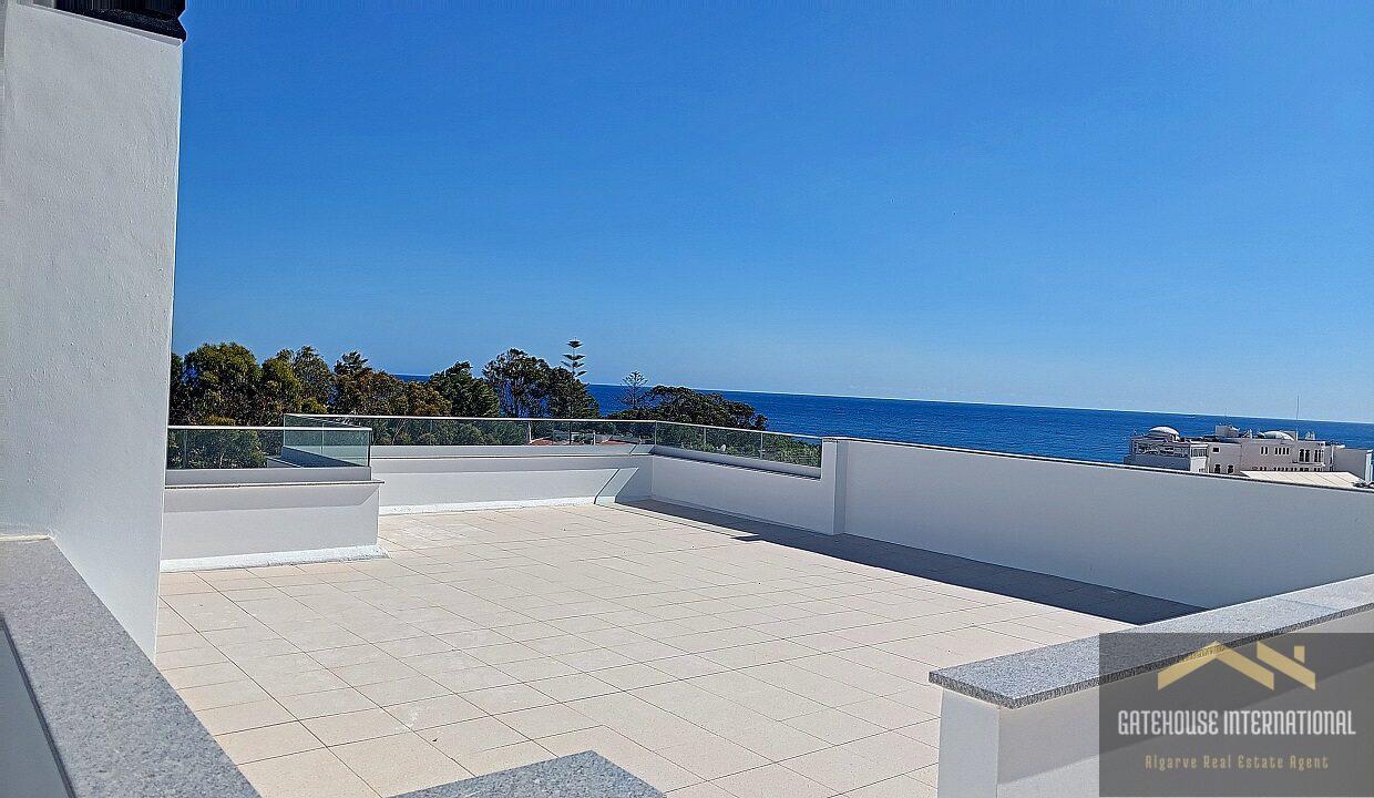 Albufeira Algarve Sea View 3 Bedroom Apartment For Sale