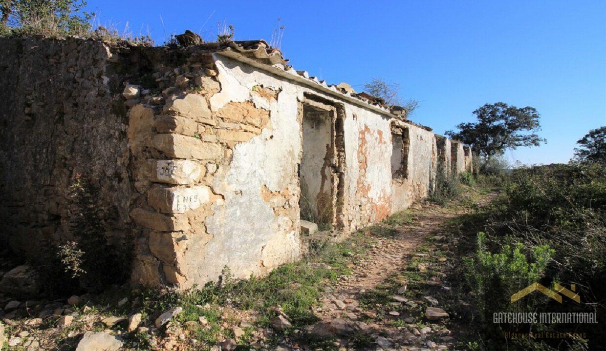 Algarve Land With Ruin Sao Bras de Alportel1