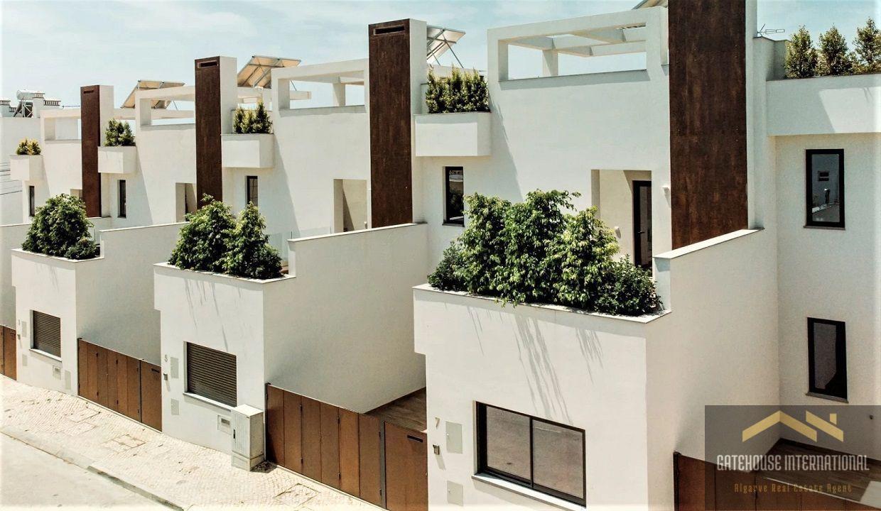Brand New Algarve Townhouses In Olhao Algarve