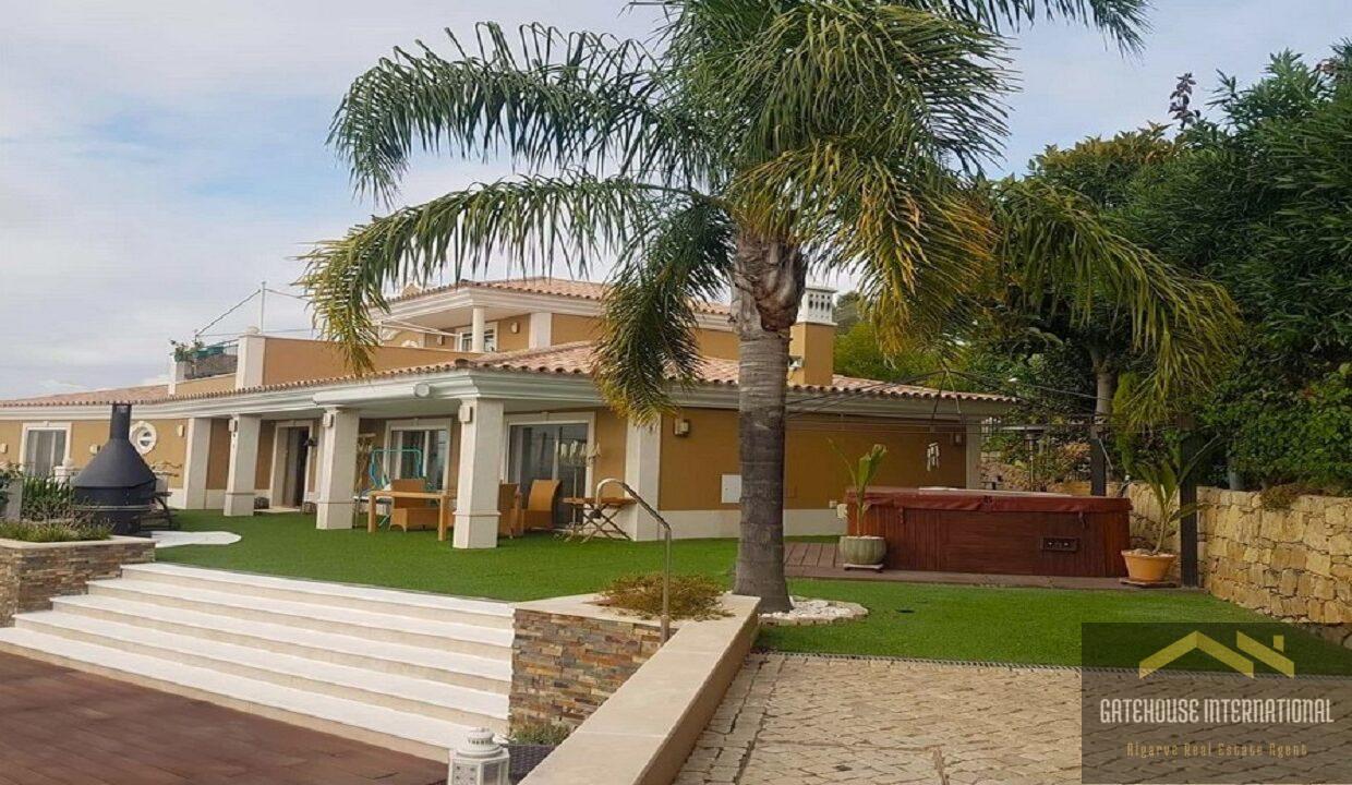 Sea View 5 Bed Villa With Annexe In Vale Formoso Almancil Algarve 1