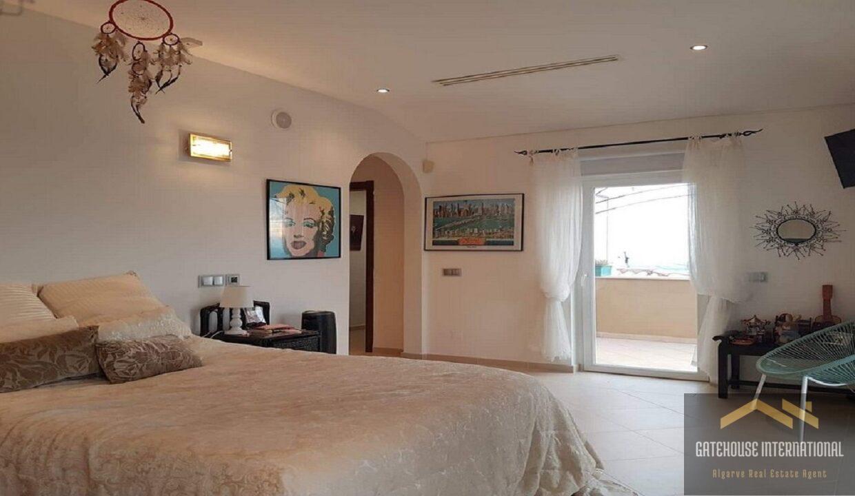 Sea View 5 Bed Villa With Annexe In Vale Formoso Almancil Algarve 14