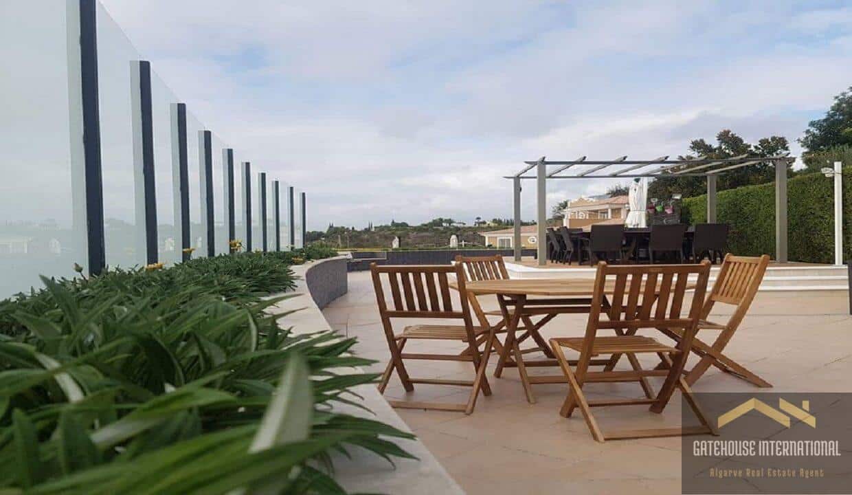 Sea View 5 Bed Villa With Annexe In Vale Formoso Almancil Algarve 17