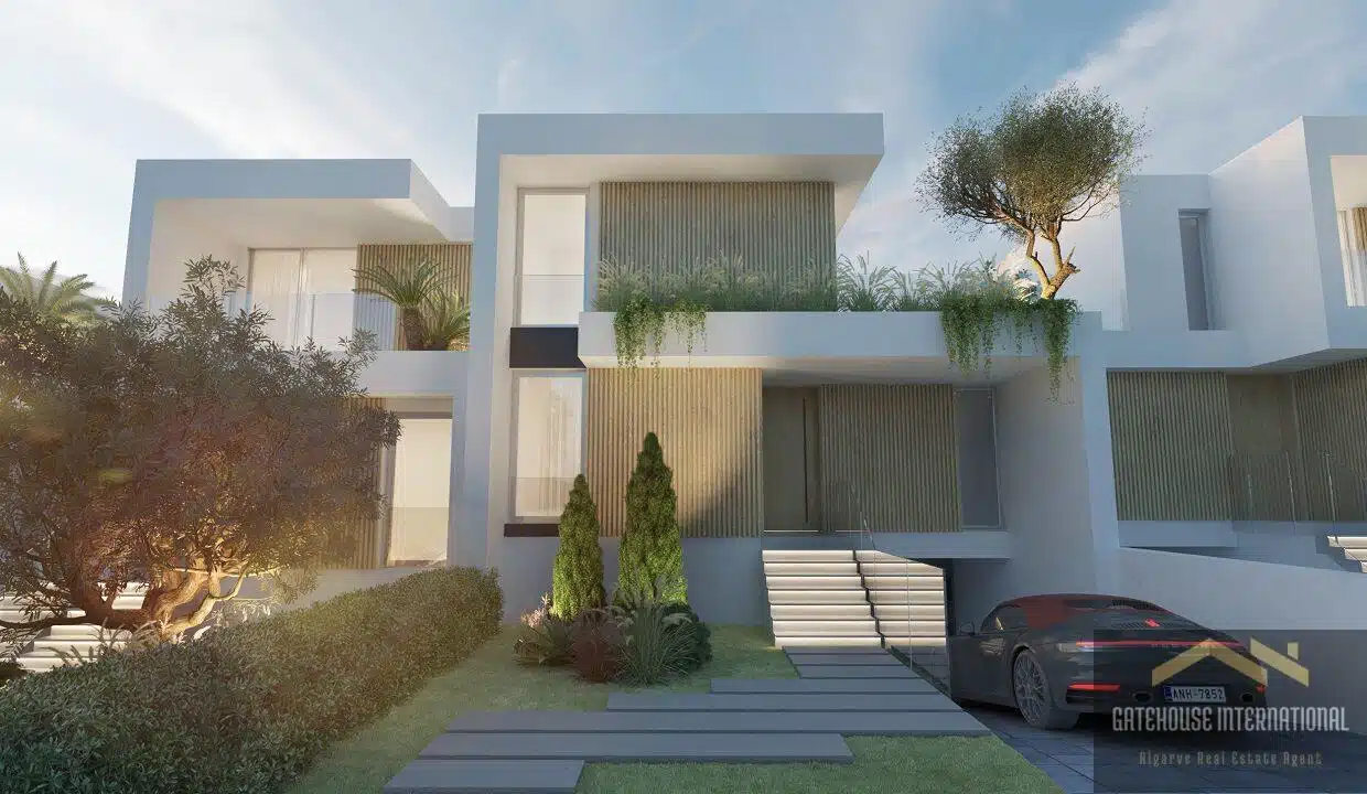 3 Bed Brand New Townhouse For Sale In Faro Portugal 0