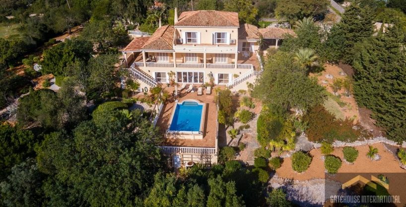 6 Bed Country Villa With Distant Sea Views For Sale In Quinta das Raposeiras 45