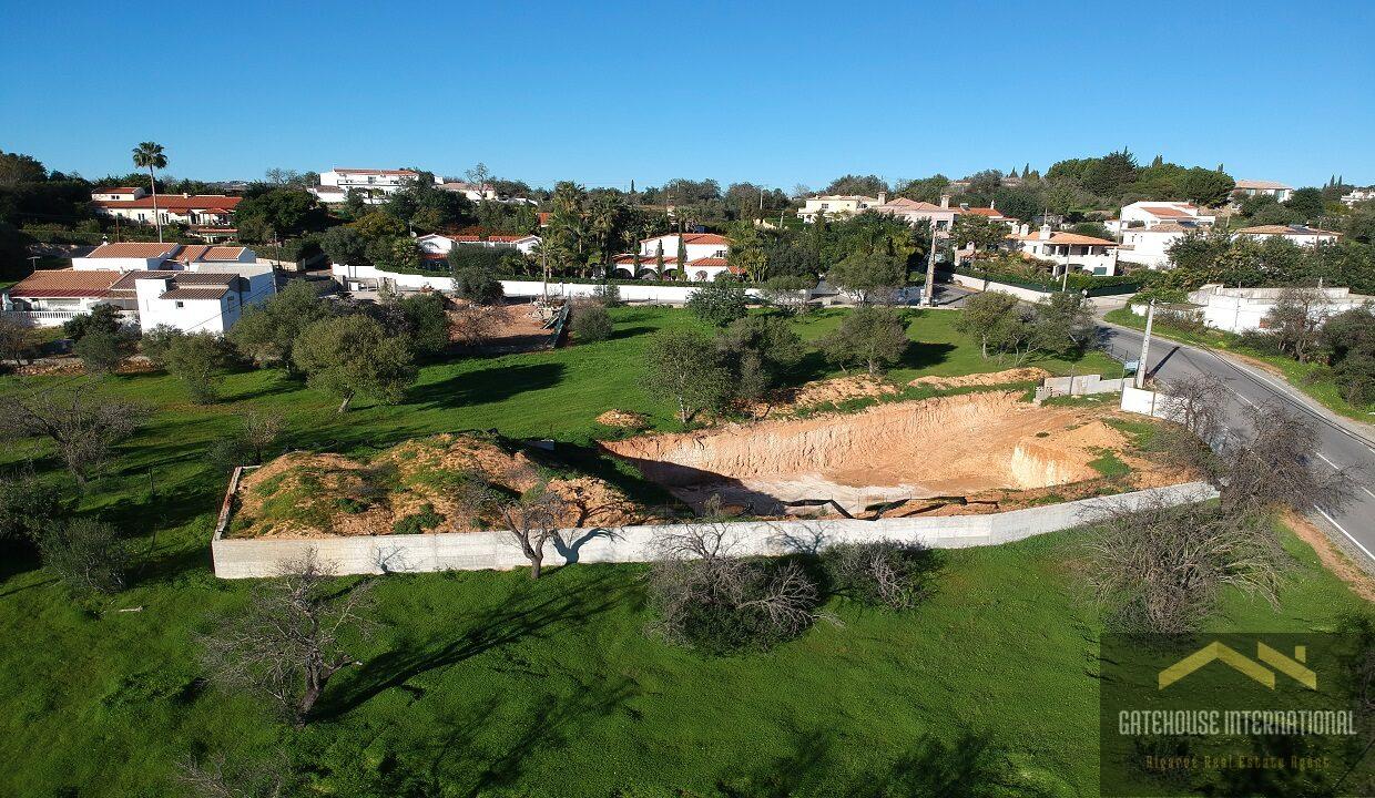 Almancil Algarve Building Plot With Project Approved For Sale (5)