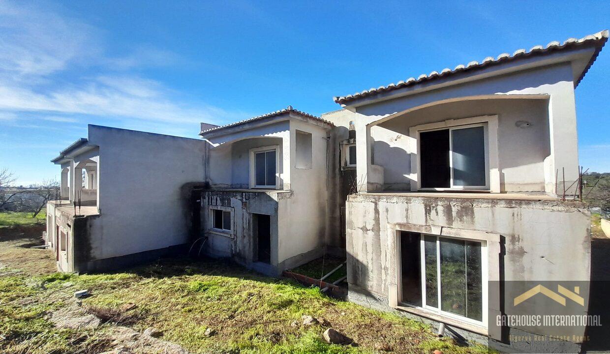 Bank Repossession Two Semi-Detached Unfinished Properties For Sale Near Almancil (10)