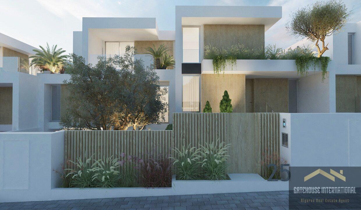 Building Plot With Project Approved For A 3 Bed Townhouse for Sale In Faro 8