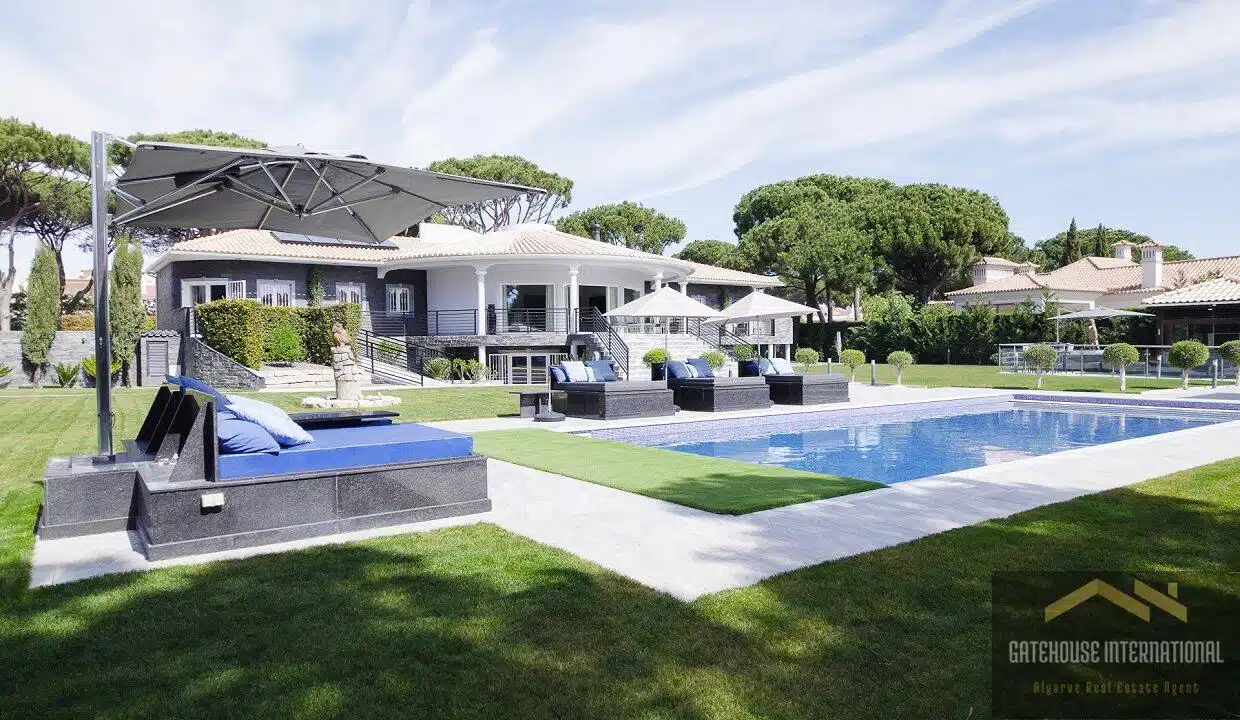 5 Bed Luxury Algarve Villa On Pinhal Golf Vilamoura For Sale 2