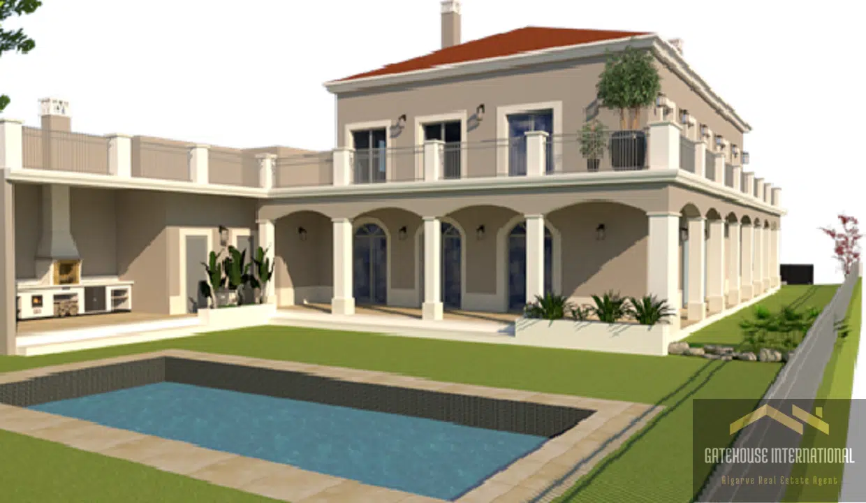 Brand New 5 Bed Villa For Sale In Santa Barbara de Nexe Algarve 98