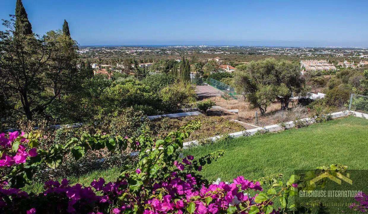 Villa With Guest Annexes Tennis Court Pool In Almancil Algarve 1