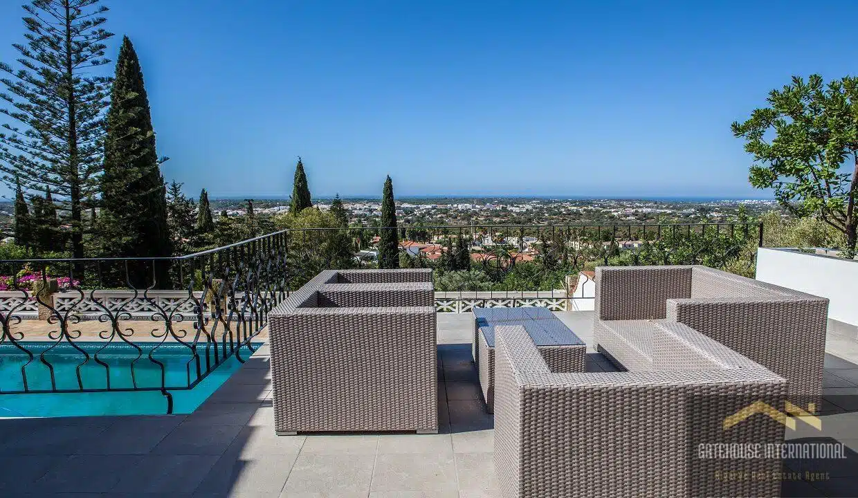Villa With Guest Annexes Tennis Court Pool In Almancil Algarve 2