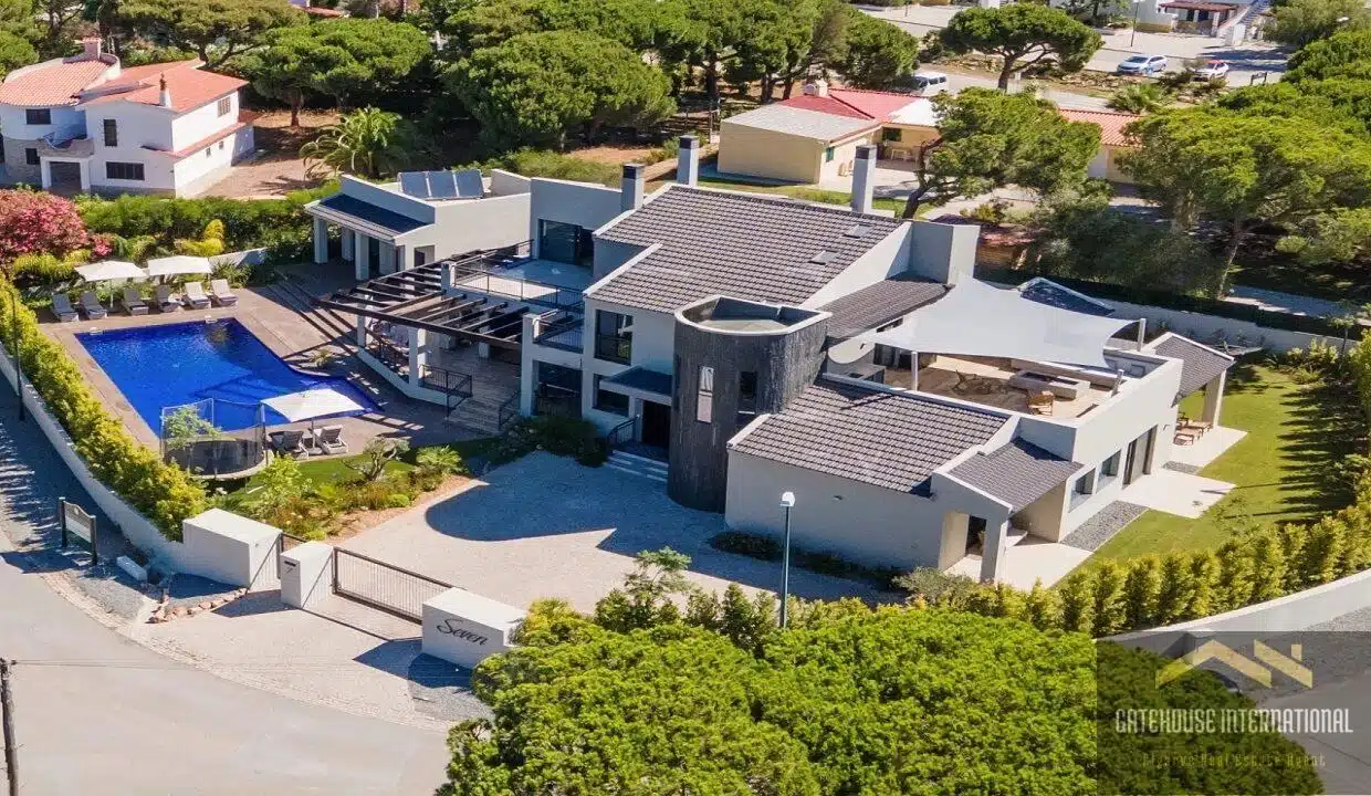7 Bed Modern Villa For Sale On Vila Sol Golf Resort Algarve Main