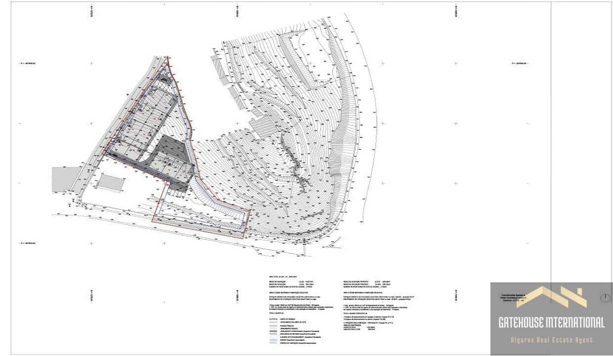Land For Development With Approval For 11 Apartments In Messines Algarve 6
