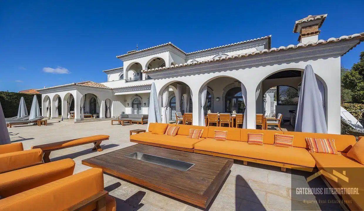 Luxury Villa For Sale In Boliqueime Algarve With Sea Views