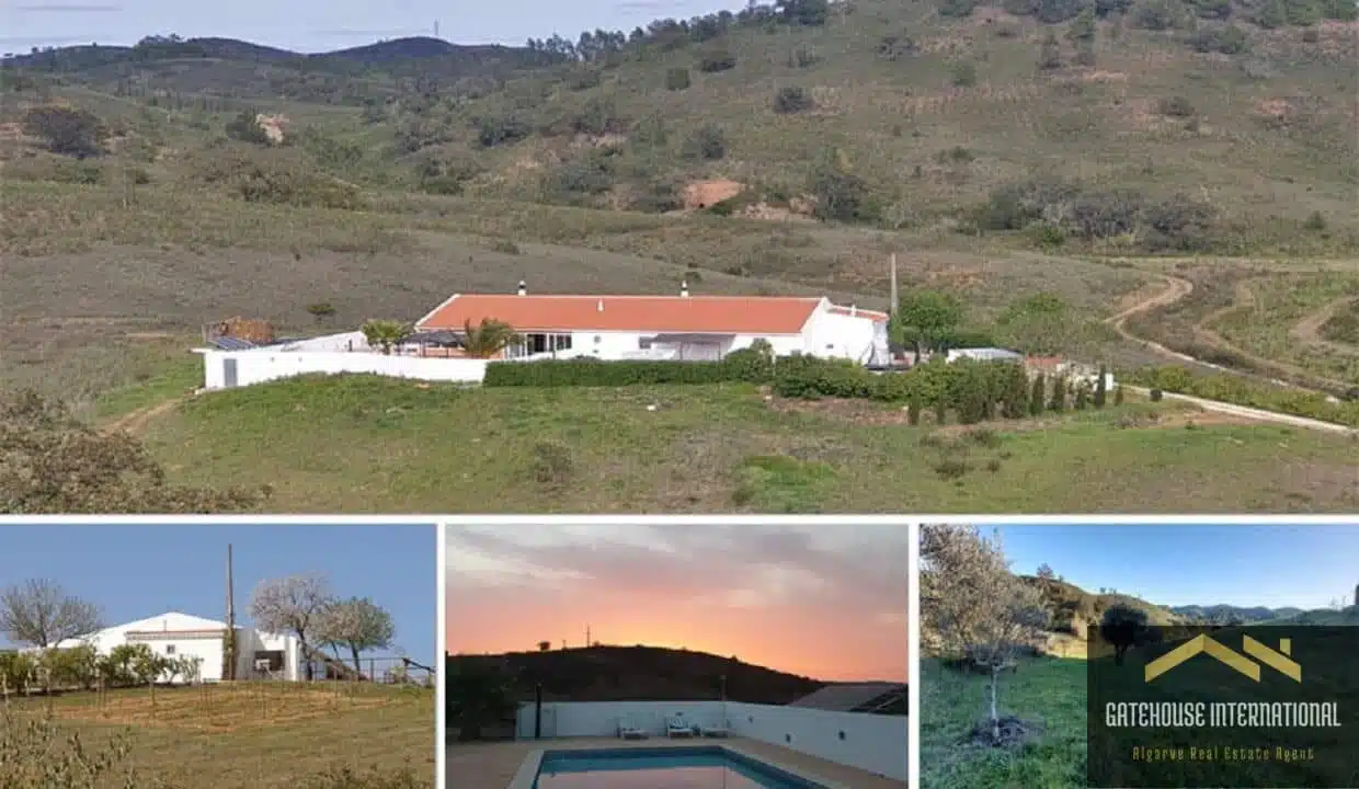 4 Bed Farmhouse With 3.65 Hectares In Sao Marcos da Serra Central Algarve