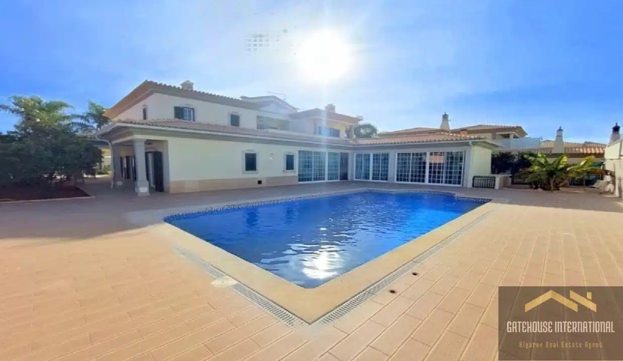 4 Bed Villa With 6 Car Garage In Albufeira Algarve For Sale transformed