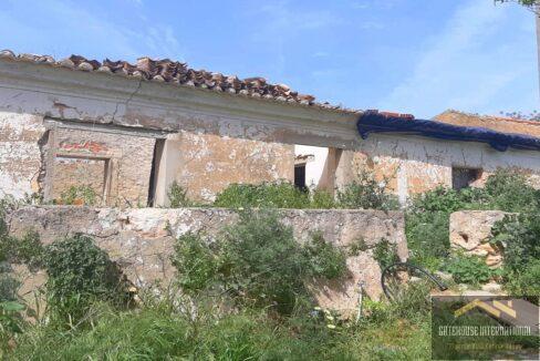 Central Algarve Property Ruin With Land In Tunes