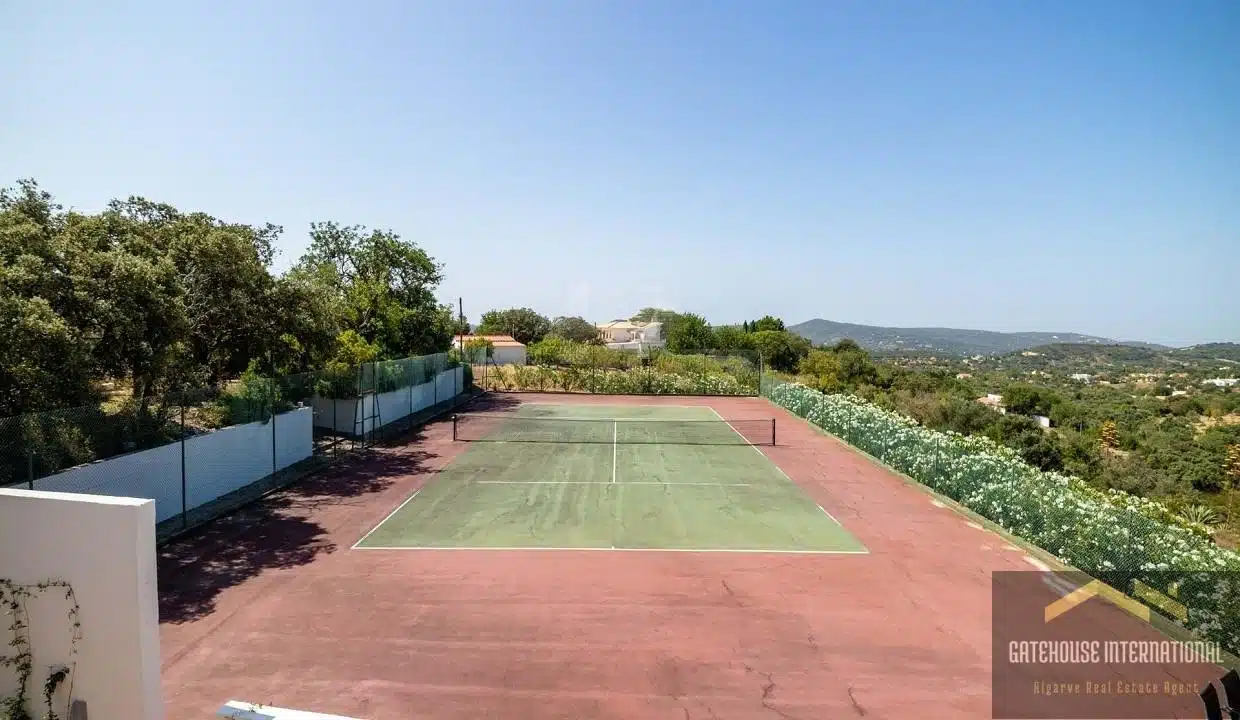 Sea View 5 Bed Villa With Tennis Court in Loule Algarve 76 transformed
