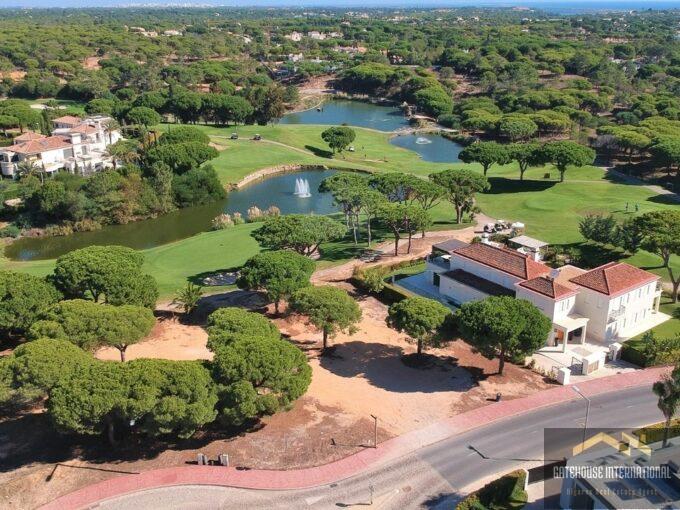 Vale do Lobo Golf Resort Grundstück zum Verkauf mit genehmigtem Projekt2 umgewandelt