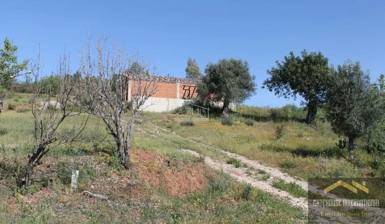 Algarve Countryside Building Plot With Approved Project In Salir 3