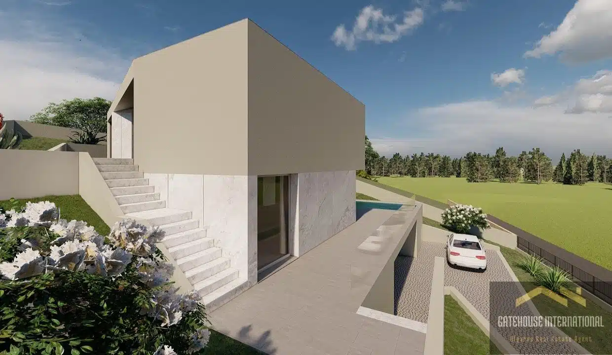 Building Plot To Build A 4 Bed Villa In Almancil Algarve 2