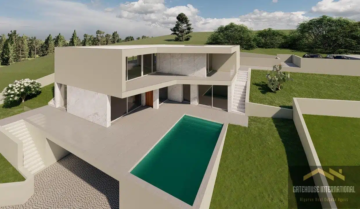 Building Plot To Build A 4 Bed Villa In Almancil Algarve