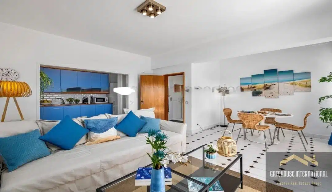 Top Floor Sea View 1 Bed Apartment In Quarteira Algarve21