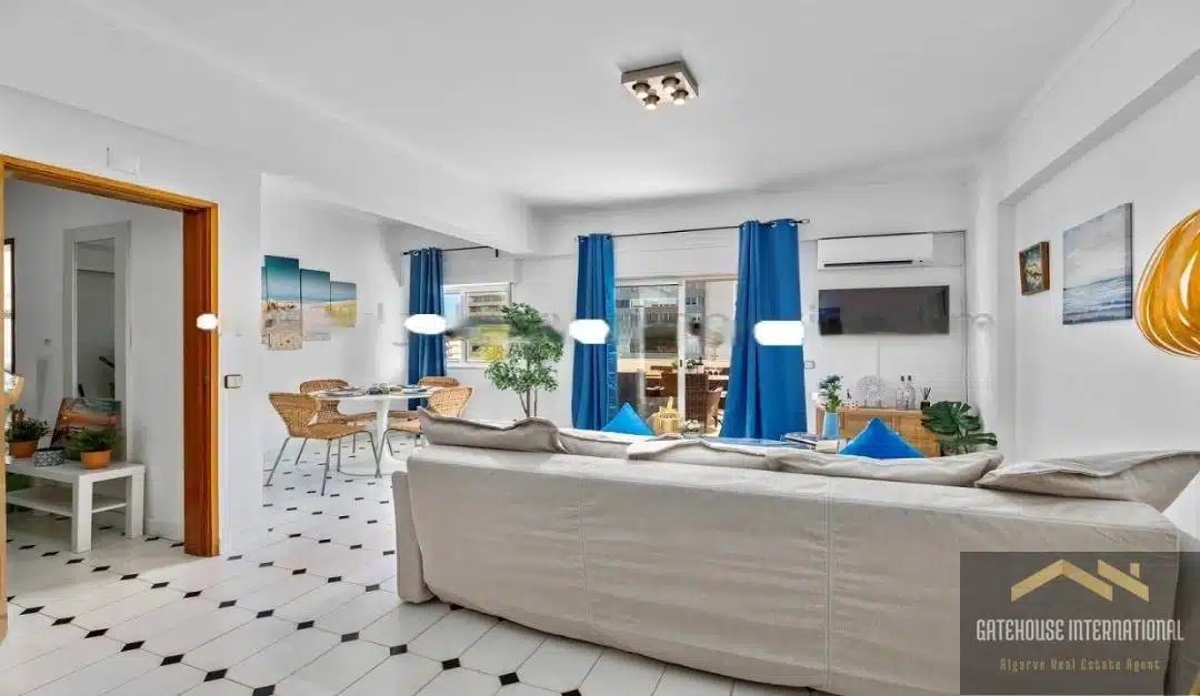 Top Floor Sea View 1 Bed Apartment In Quarteira Algarve98