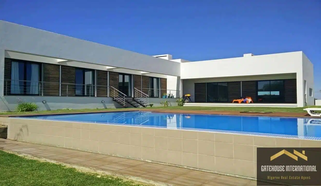5 Bed Modern Villa With 6 Hectares In South Alentejo