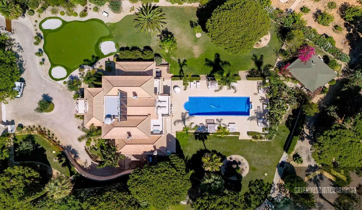 6 Bed Luxury Villa With 1 Bed Chalet In Fonte Santa Algarve Close To The Beach