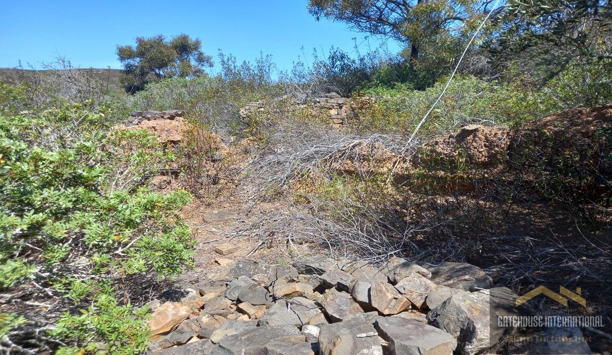 8.7 Hectare West Algarve Plot With A Ruin In Figueira