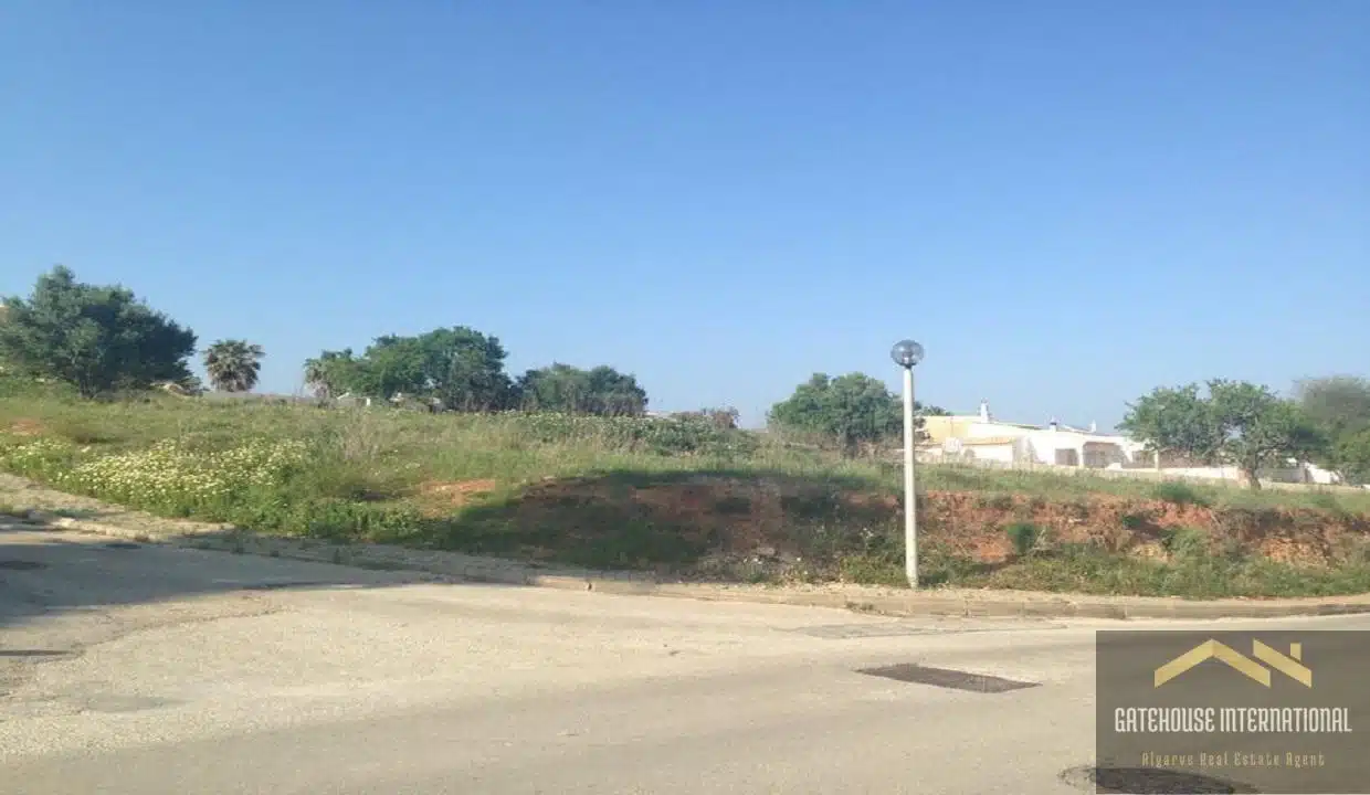 Large Building Plot For A Detached Villa in Atalaia Lagos Algarve
