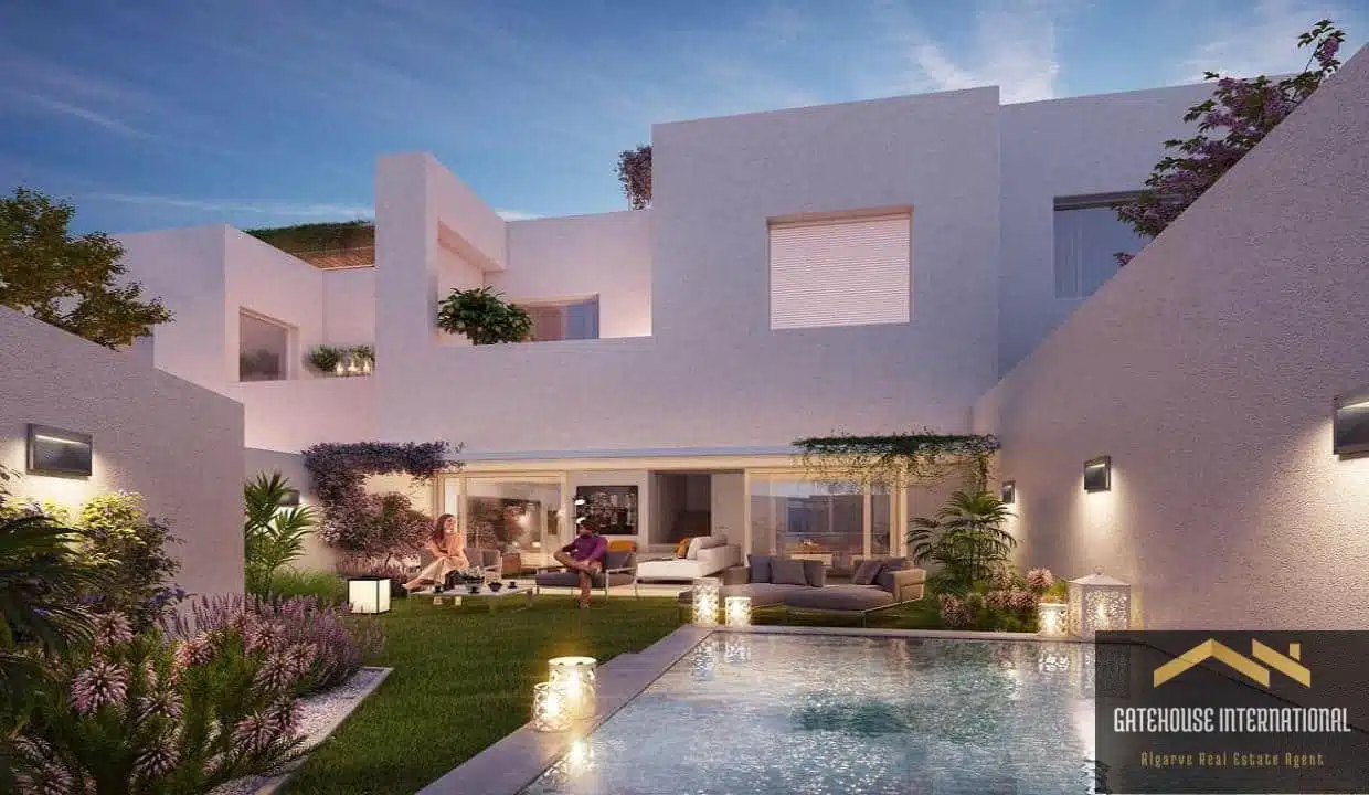 New 2 Bedroom Townhouse In Almancil Algarve For Sale0c