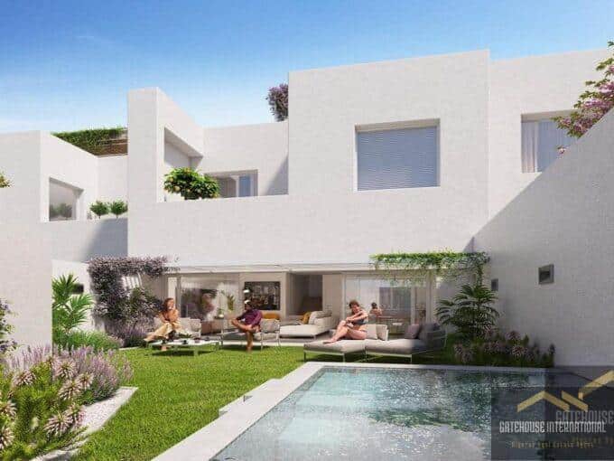 New 2 Bedroom Townhouse In Almancil Algarve For Sale3c