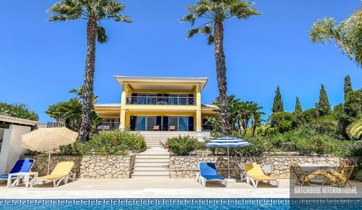 Sea View 4 Bed Villa In Praia da Luz West Algarve For Sale