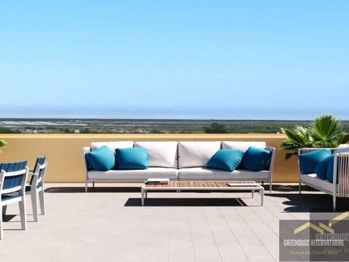 Gloednieuw penthouse met 3 slaapkamers in Tavira Algarve met uitzicht op zee3