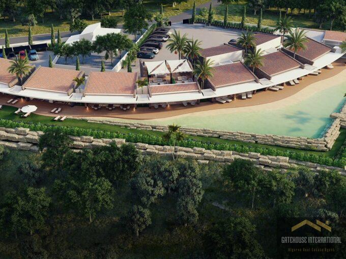Terrain avec projet approuvé pour un hôtel à Boliqueime Algarve 0